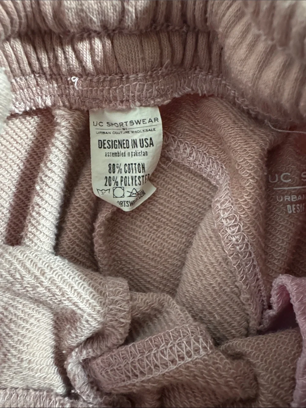 Dusty Pink & Mauve Girls Joggers LA Dance Magic size Medium